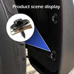 SLIMI black metal fasteners package highlights sturdy corrosion resistance.