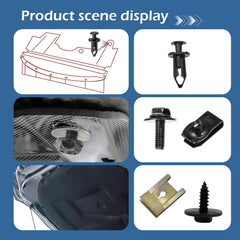 SLIMI universal U-nuts kit provides versatile attachment for various vehicles.