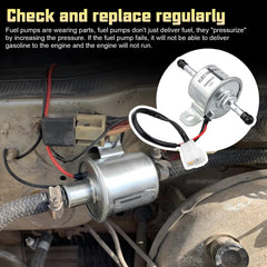 Slother pump tested on engine demonstrates quick install potential.