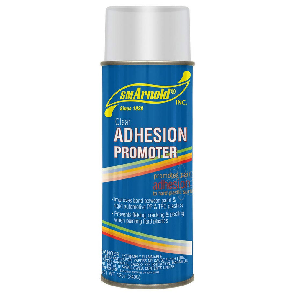 S.M. Arnold 66-001 clear adhesion promoter bottle pour boosts paint grip on automotive plastics