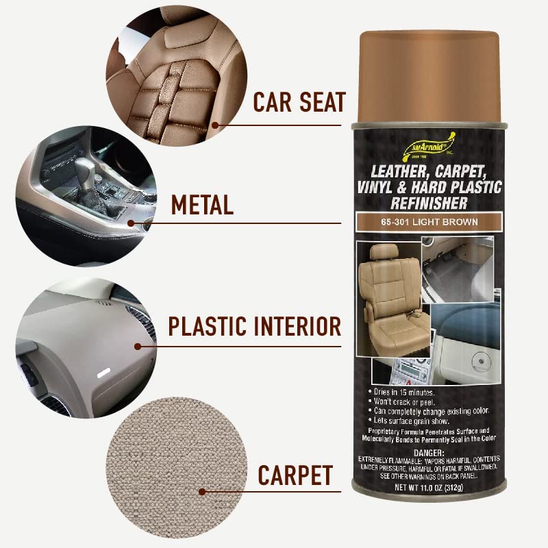 S.M. Arnold plastic and vinyl restoration for fast, even coats.