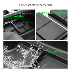 Smabee center-console tray installs quickly with no tools.