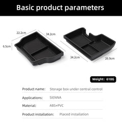 Smabee interior tray helps maintain a tidy cabin during commutes.