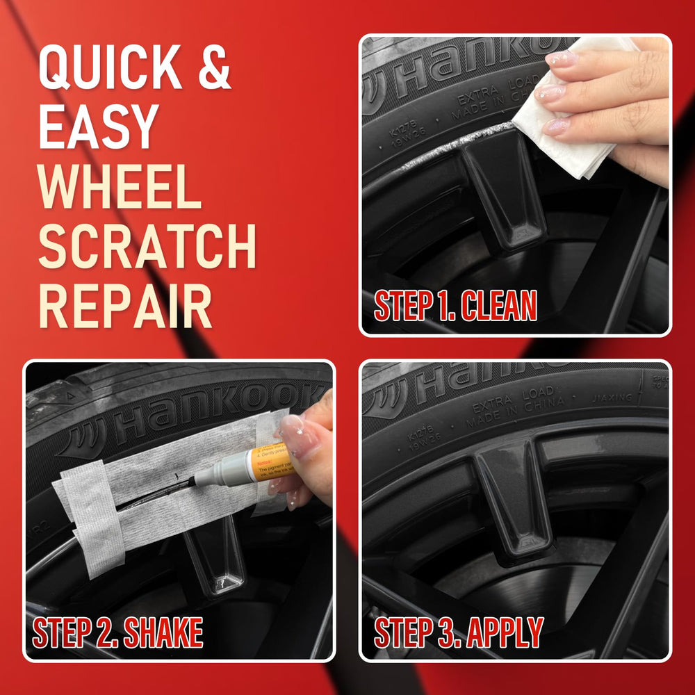 SMAPHY disposable gloves keep hands clean during DIY wheel repair