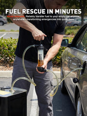 SMART JERRY compact design supports easy storage in any garage.
