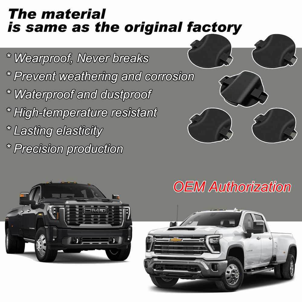 Smartang OEM 5th Wheel Mount Cover branding detail shows authentic look and PA66 durability.