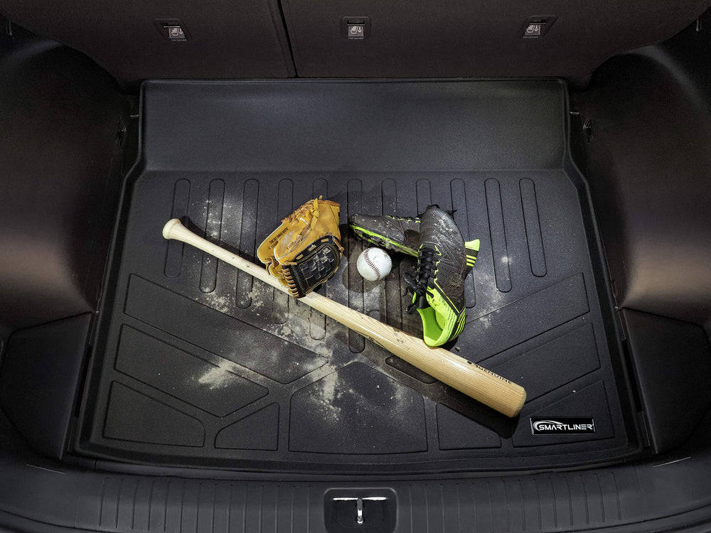 SMARTLINER Explorer 3-Row mats custom fit for snug protection.