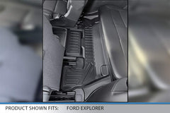 SMARTLINER Explorer 3-Row mats easy to clean after trips.