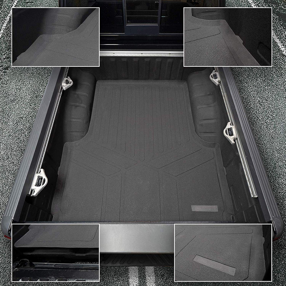 SMARTLINER K0410 bed mat installed in Ranger interior, easy to rinse clean.