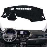 Smbabee dashboard cover for Chevy Trax 2024–2026 protects from sun glare without vent interference