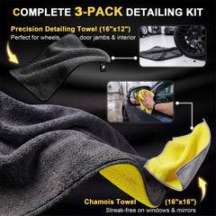 SMINDER machine-washable car drying towels for repeated use