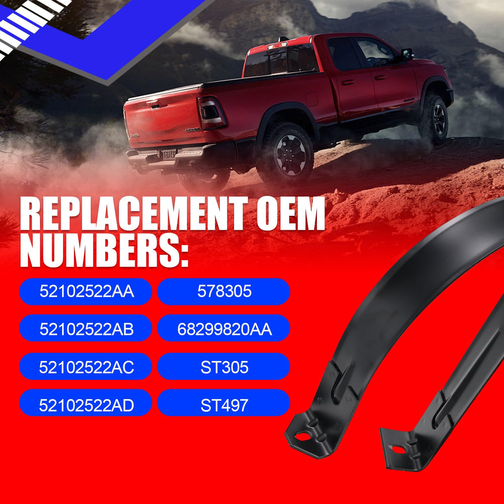 SMMS replacement strap with OE numbers 52102522AA/AB/AC for compatibility reference.