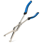 SMOTIVEPRO 13-Inch Disconnect Pliers provide extended reach for tight engine bay connections.