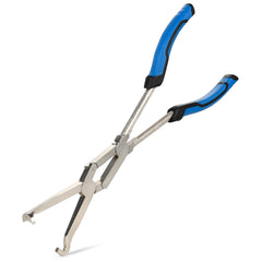 SMOTIVEPRO 13-Inch Disconnect Pliers provide extended reach for tight engine bay connections.