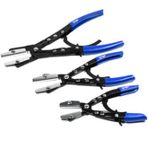 SMOTIVEPRO 8-inch jaws demonstrate precise pinch-off for small hoses.