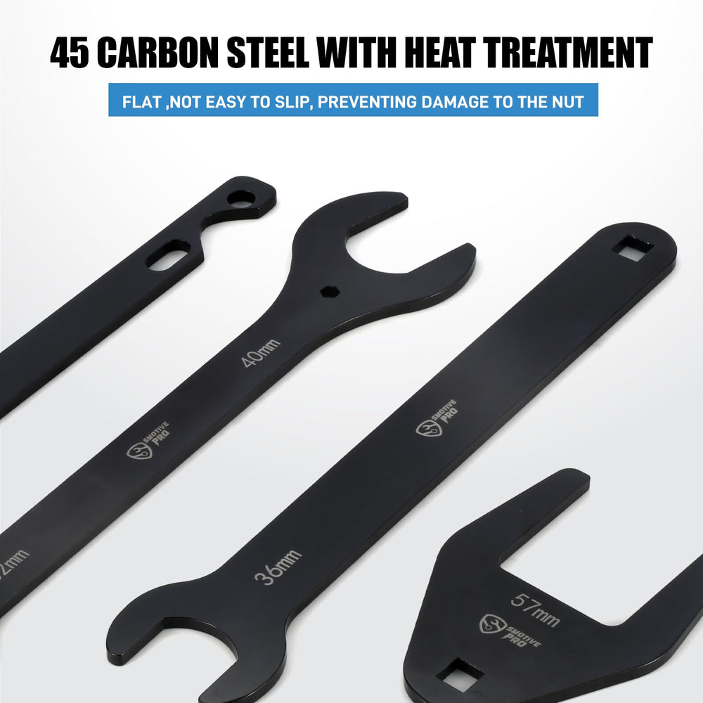 SMOTIVEPRO 57mm wrench for Ford clutch nuts with extra leverage