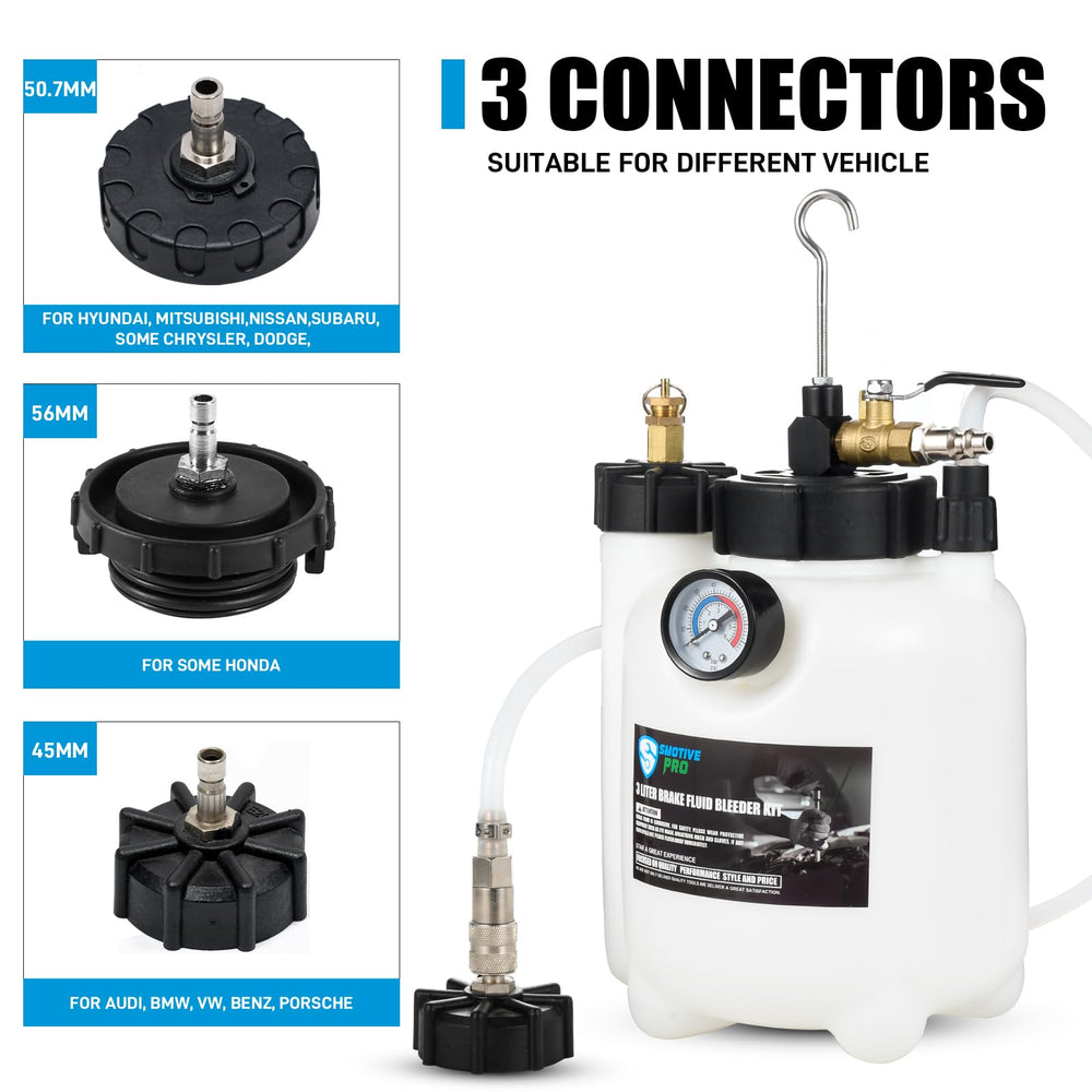 SMOTIVEPRO 45mm adapter for European brake systems like Audi and BMW.