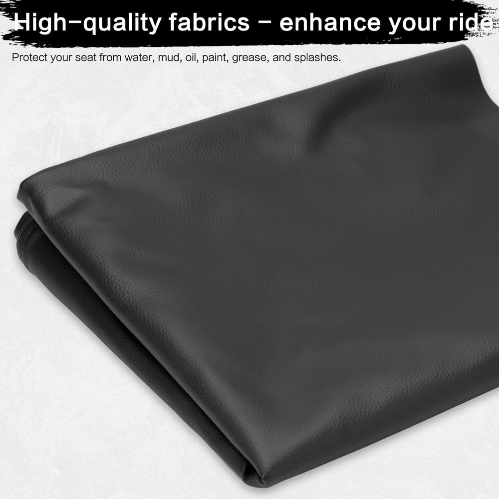 smotrcc seat cover cleaning in action with damp cloth and water rinse