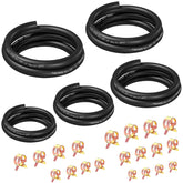 Smseace fuel hose kit with multiple diameters for versatile engine maintenance