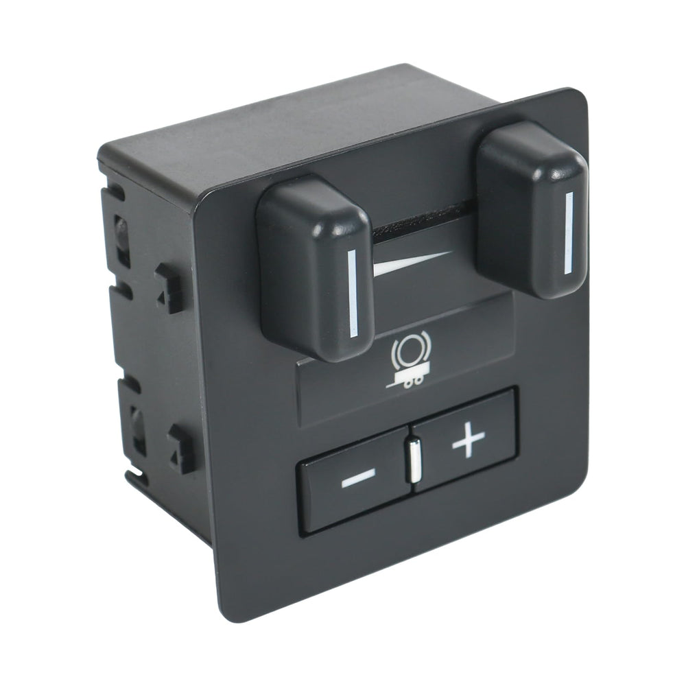 SMTRUILAN trailer brake switch dashboard close-up showing precise control for towing