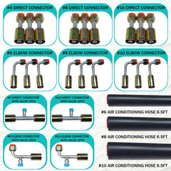 SMZTools straight fittings for secure UNF-thread connections
