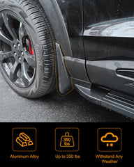 Snailfly anti-slip step provides secure footing during entry and exit.