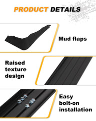 Snailfly aluminum running boards resist rust for durability.