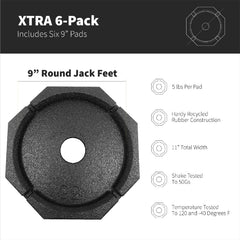 Close-up of SnapPad Xtra durable rubber material from recycled tires for lasting protection
