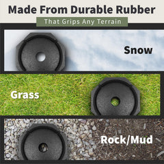 SnapPad XTRA Singles on level ground emphasize anti-slip grip and durability