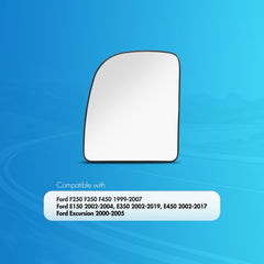 SNEMEEY heated mirror defogs and defrosts for clearer visibility in damp weather.