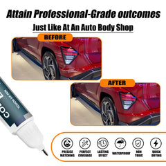 SNSIR two-in-one touch-up pen with brush cap for Hyundai scratches
