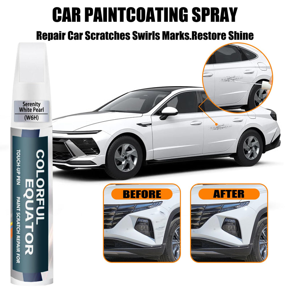 SNSIR Serenity White Pearl brush tip enables smooth application
