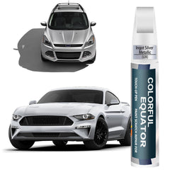 SNSIR UX Ingot Silver paint bottle showing Ford color match for discreet repairs.