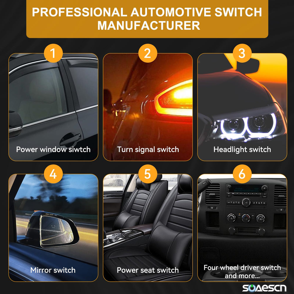 SOAESCN DC3Z13K359AA dashboard switch panel, integrated design