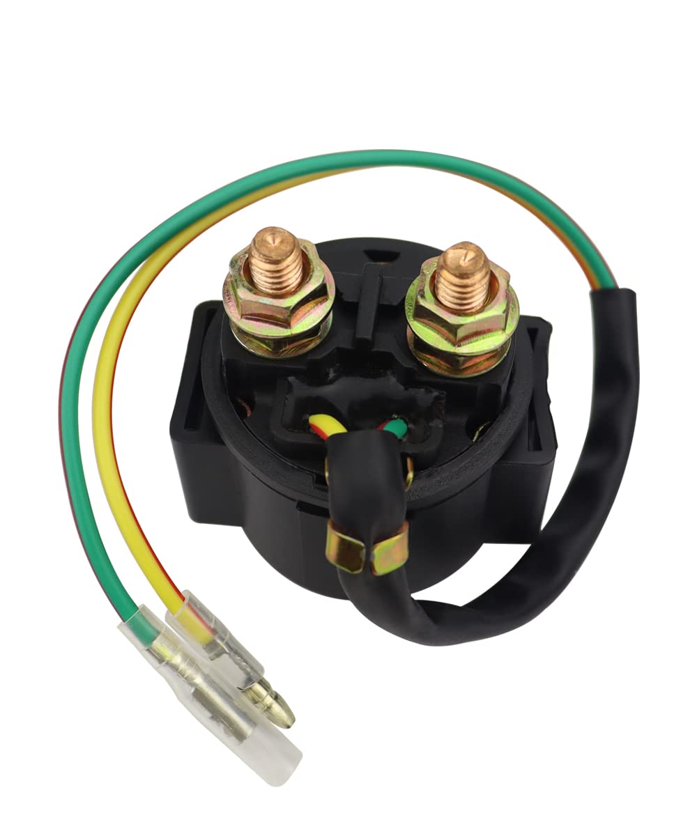 Soarider package contents photo with starter motor and relay ready for fitment
