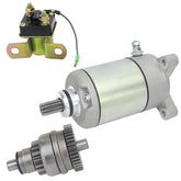 Soarider Polaris starter motor front view, ready for a reliable replacement.