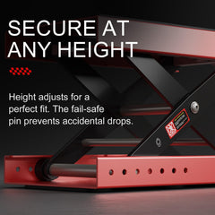 SOARSHARK bottom anti-slip pad guards floors and prevents scratches on epoxy coatings.