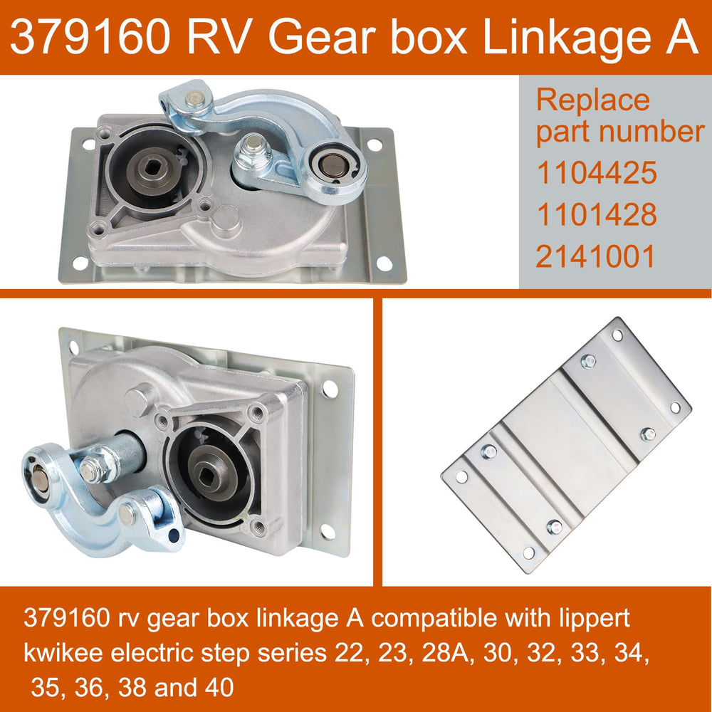 Sobalai 676061 step motor shown with bolt-hole alignment for secure mounting.
