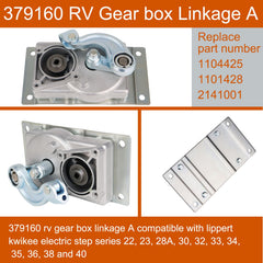 Sobalai 676061 step motor shown with bolt-hole alignment for secure mounting.