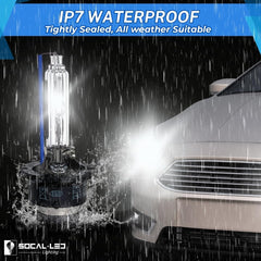 SOCAL-LED LIGHTING D2R bulbs 66250 compatibility for easy replacement