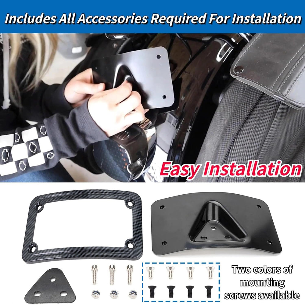 SoCiMa 3149 Harley 3-bolt compatibility across models for secure mounting.