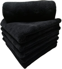 Softbatfy 16x16 inch edgeless towel shows edge-free surface for smooth drying.