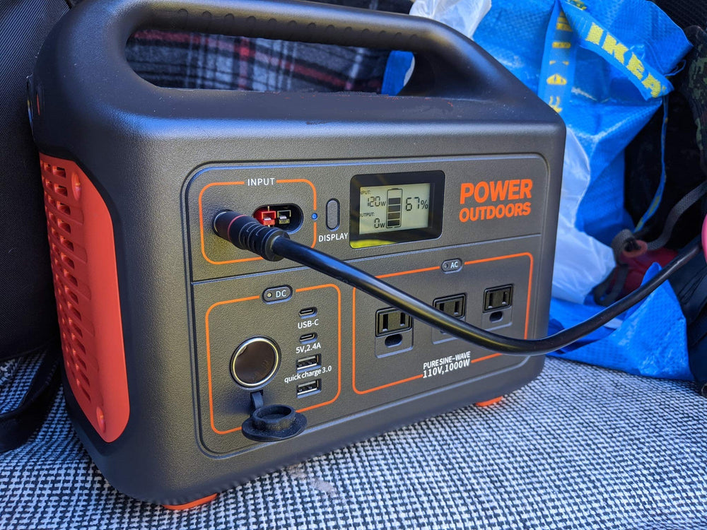 SolarEnz DC8020-DC7909 adapter for 1500W Explorer power stations.