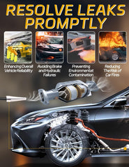Solary Evap Smoke Machine Broad compatibility with cars, motorcycles, boats, and more.