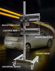Solary die-cast radiator with stainless shade ensures durable heat delivery.