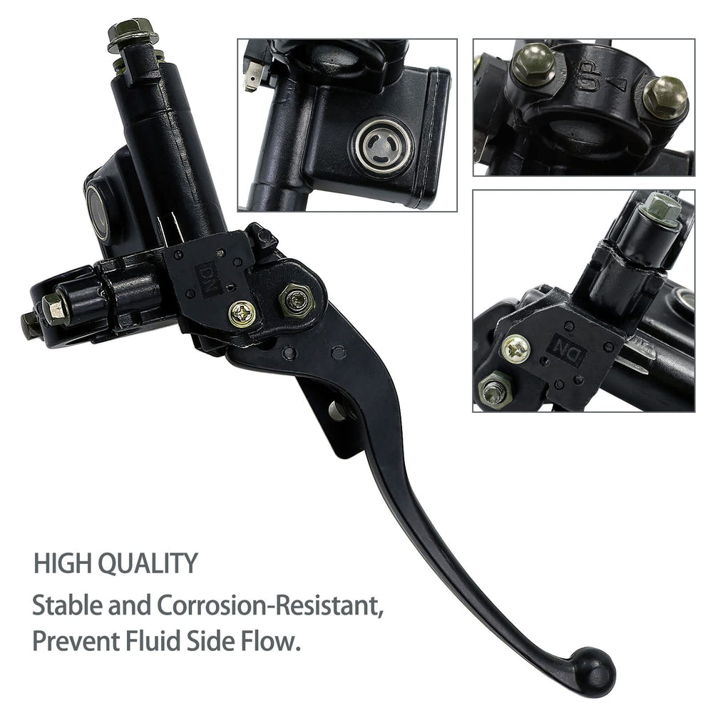 SOLLON brake master cylinder with banjo bolt 10x1.25mm for secure connection