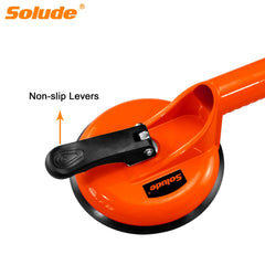 SOLUDE locking-lever quick-release enables secure placement