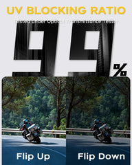 Soman CWR-F2 visor provides wind and dust protection for CWR-F2 riders.