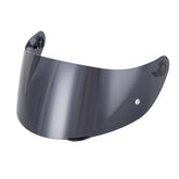 Soman K1 visor replacement front view showing full-coverage fit for riders.