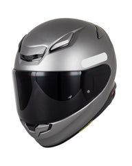 Soman RF-1400 visor 1:1 mold fit aligning with helmet face shield